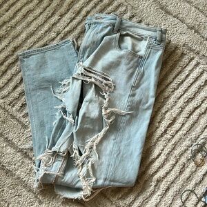 American eagle distressed denim